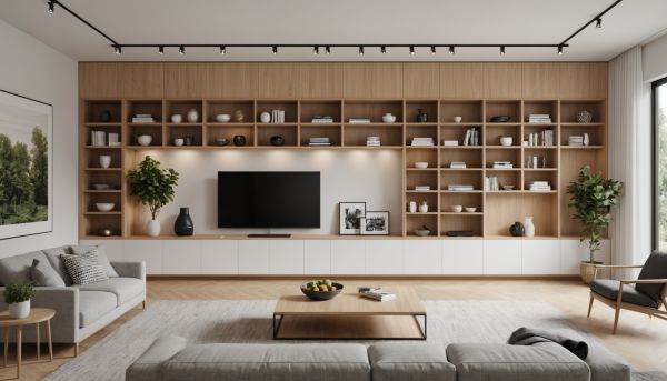 Choisissez votre rangement salon sur mesure selon vos besoins